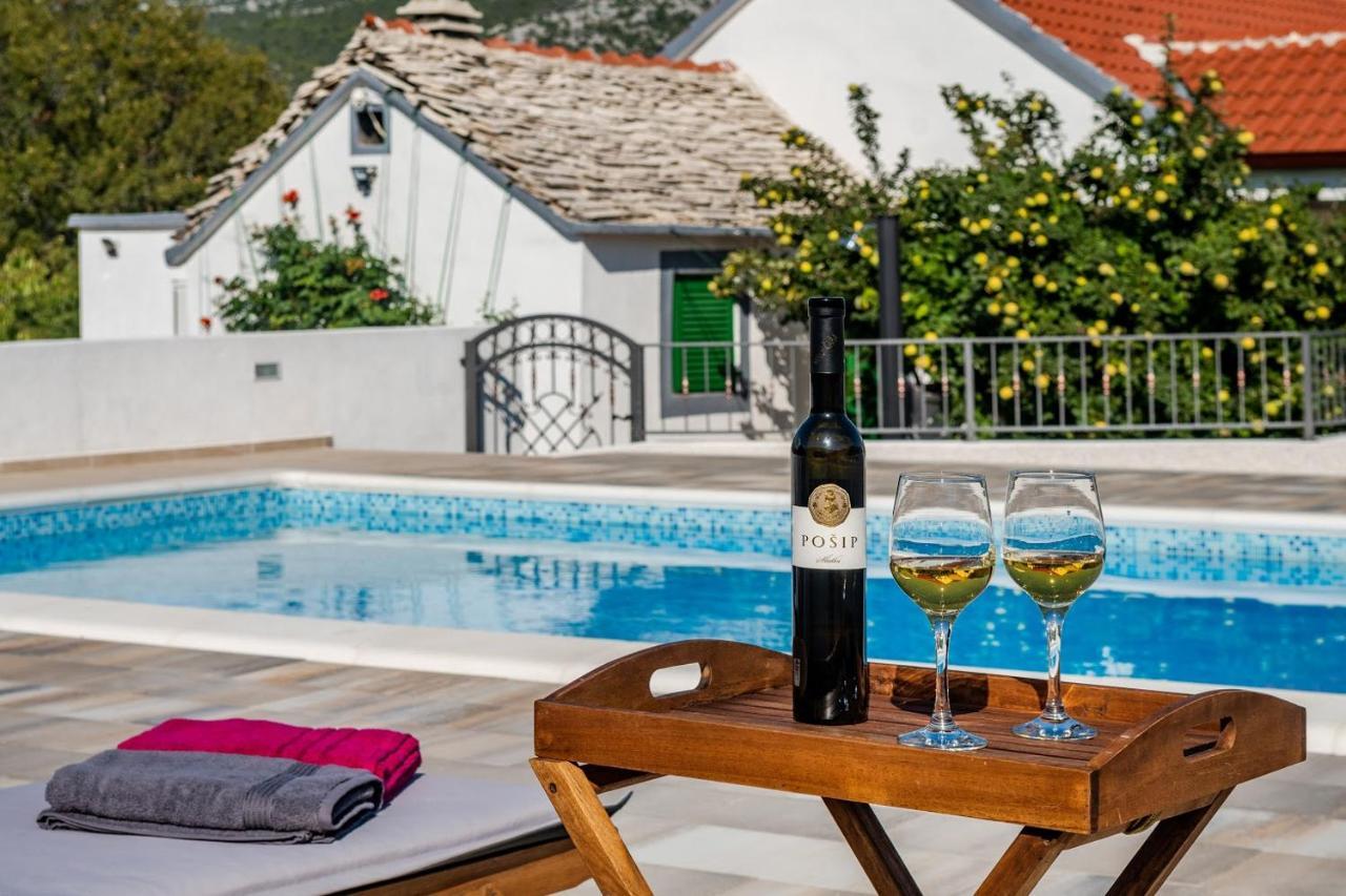 House Camellia With Fenced Pool And Playground Villa Blizna Donja Exterior foto