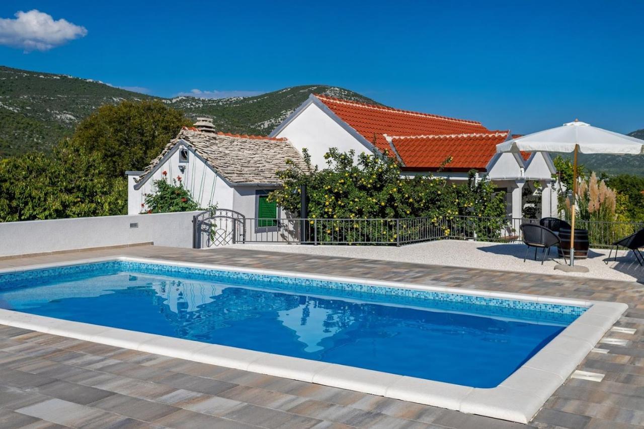House Camellia With Fenced Pool And Playground Villa Blizna Donja Exterior foto
